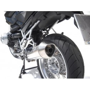 Silencieux inox chromé Racing pour R1200 R