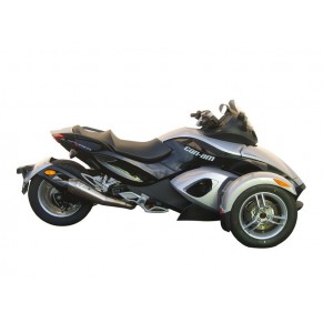 Silencieux inox Racing pour CAN AM SPYDER