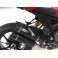 Silencieux double sortie carbone Racing pour MONSTER 1100 EVO