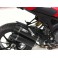 Silencieux double sortie titane Racing pour MONSTER 1100 EVO