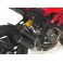 Silencieux double sortie titane Racing pour MONSTER 1100 EVO