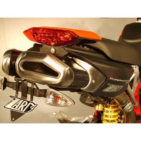 Collecteur d'échappement 2 en 1 inox Racing pour HYPERMOTARD 796