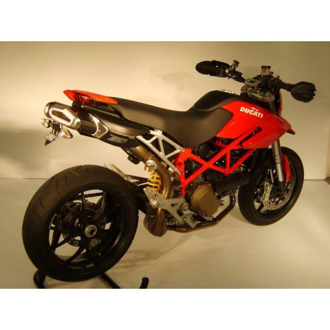 Collecteur d'échappement 2 en 1 titane Racing pour HYPERMOTARD 1100