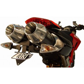 Silencieux 2 sorties carbone Racing pour HYPERMOTARD 796/1100/1100 EVO 