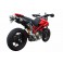 Silencieux 2 sorties carbone Homologué pour HYPERMOTARD 796/1100/1100 EVO toutes années