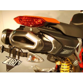 Silencieux 2 sorties Alu Racing pour HYPERMOTARD 796/1100/1100 EVO 