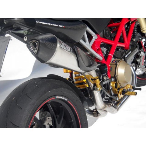 Ligne complète haute "Scudo" inox homologuée pour HYPERMOTARD 796