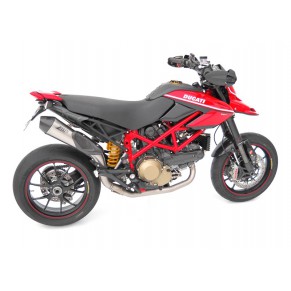 Ligne complète haute "Scudo" titane Homologuée pour HYPERMOTARD 1100