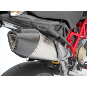 Ligne complète haute "Scudo" full titane Homologuée pour HYPERMOTARD 1100