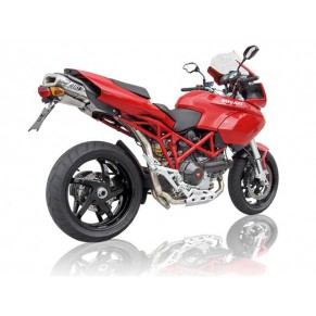 Silencieux 2 sorties inox Racing pour MULTISTRADA 620/1000/1000S/1100