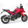 Silencieux V2 inox Racing pour MULTISTRADA 1200 