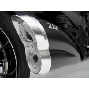 Silencieux noir inox homologué pour DIAVEL