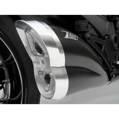 Silencieux noir inox homologué pour DIAVEL