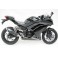 Silencieux Penta inox Alu noir Racing pour NINJA 300