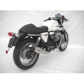 Double silencieux inox Racing pour V7 CAFE / CLASSIC / NEVADA