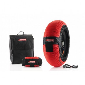 Paire de couvertures chauffantes TERMORACE EVO (température 50°C-80°C-100°C) SUPERMOTARD / 250 GP