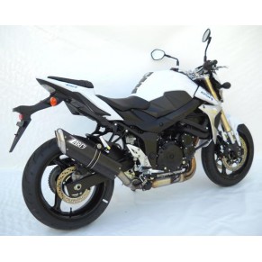 Silencieux Penta inox Aluminium noir Racing pour GSR 750