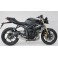 Silencieux bas inox Racing triple sortie pour STREET TRIPLE