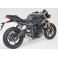 Silencieux bas inox Racing triple sortie pour STREET TRIPLE