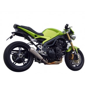 Silencieux conique EVO inox Racing pour SPEED TRIPLE 1050