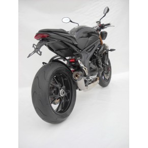 Silencieux bas conique inox Racing pour SPEED TRIPLE