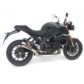 Ligne complète 3-1 type V2 inox Racing pour SPEED TRIPLE