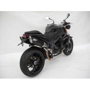 Collecteur d'échappement 3-1 inox Homologué pour SPEED TRIPLE