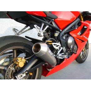 Ligne complète 3-1 inox Homologuée pour DAYTONA 675