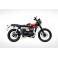 Ligne complète 2-1 basse CROSS inox Racing carburateur pour SCRAMBLER 900/ BONNEVILLE/ THRUXTON