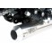 Ligne complète 2-1 basse CROSS inox Racing carburateur pour SCRAMBLER 900/ BONNEVILLE/ THRUXTON