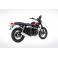 Ligne complète 2-1 basse "Short" inox Homologuée Cat. injection pour SCRAMBLER / BONNEVILLE / THRUXTON