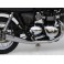 Ligne complète 2-1 basse "Sport" inox Homologuée carburateur pour SCRAMBLER / BONNEVILLE / THRUXTON