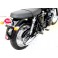2 Silencieux bas effet Chrome inox Homologués injection pour BONNEVILLE T100