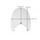 BULLE TOURING 28'' HARLEY DAVIDSON HERITAGE SOFTAIL 1988-2006 WRS