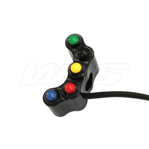 Aprilia RSV4 RF 2017-2019 Commodo gauche racing plug & play 7 boutons WRS