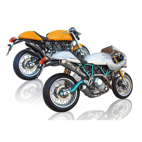 Ligne complète 2-2 inox Racing pour Sport Classic 1000 / Paul Smart 2007-2009